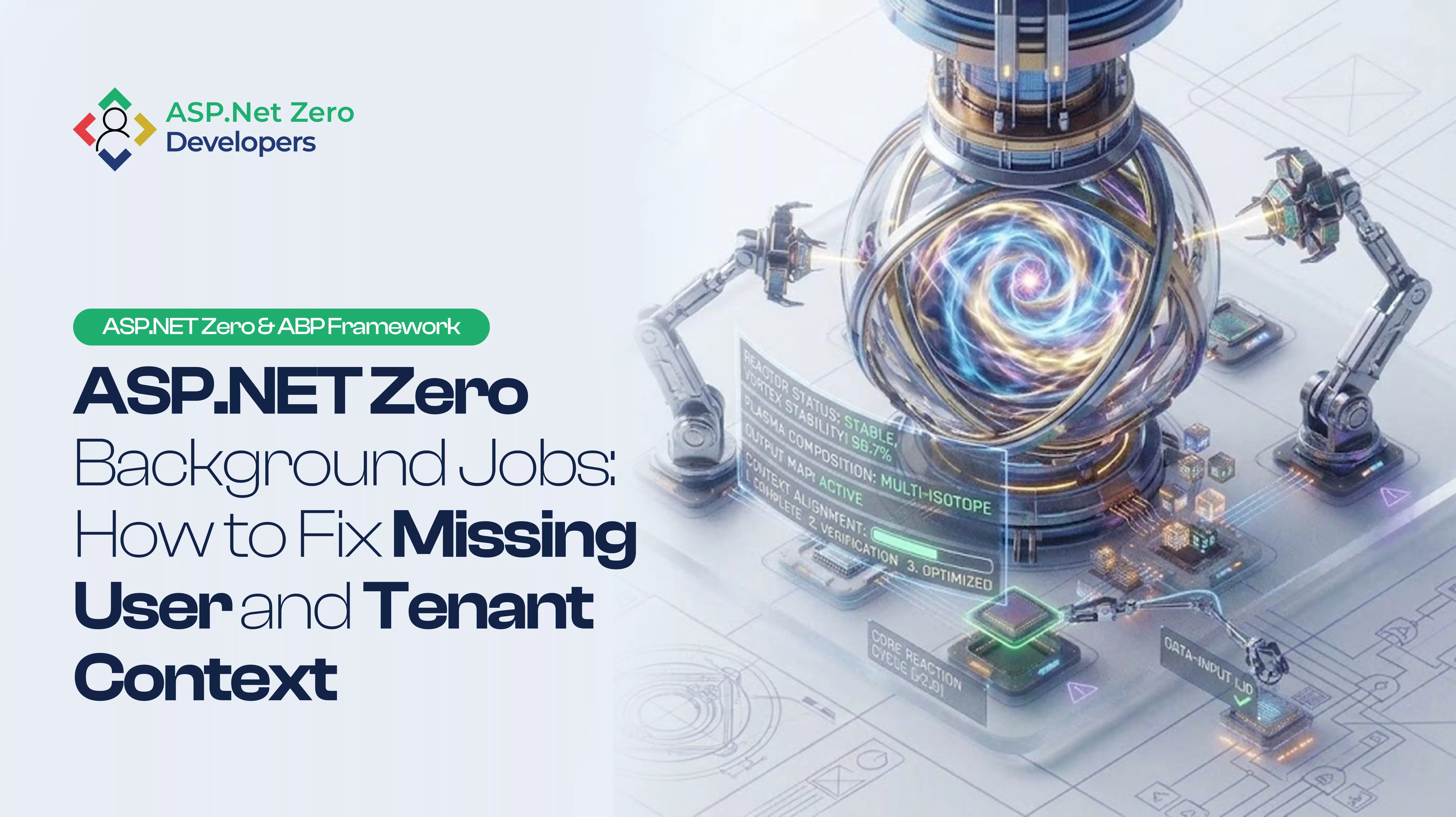 ASP.NET Zero Background Jobs: How to Fix Missing User and Tenant Context